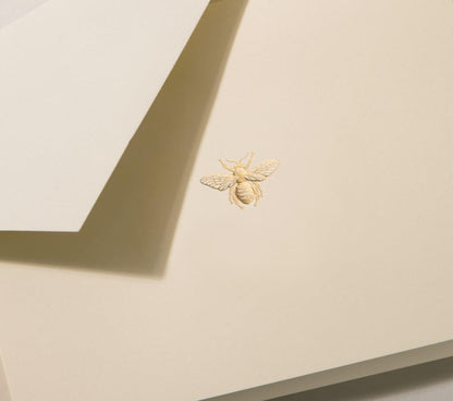 Crane & Co. Hand Engraved Bee Note