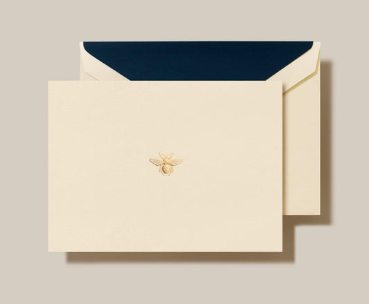 Crane & Co. Hand Engraved Bee Note