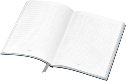 Montblanc Notebook Indigo Lined #146 Fine Stationery 113593 – Elegant Journal with Leather Binding and Ruled Pages – 1 x (5.9 x 8.2 in.)
