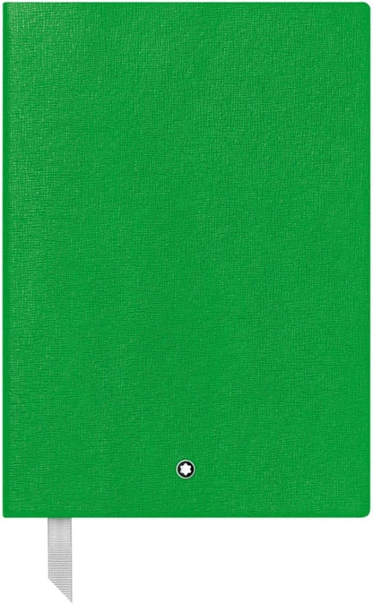Montblanc Notebook 116518 Fine Stationery #146 Green – Elegant Soft Cover Journal – Lined Notebook with Leather Binding – A5
