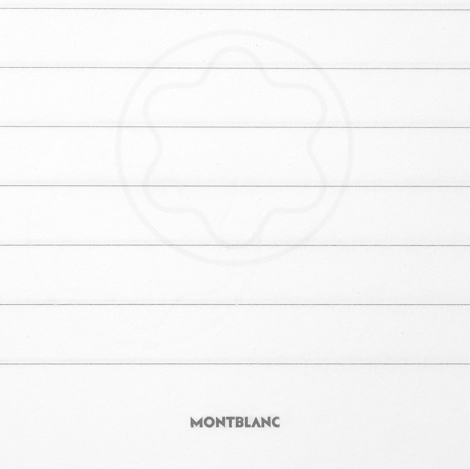 Montblanc Notebook Indigo Lined #146 Fine Stationery 113593 – Elegant Journal with Leather Binding and Ruled Pages – 1 x (5.9 x 8.2 in.)