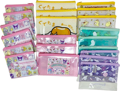 SANRIO Characters Wonderful 12-pc Stationery and Accessory Assorted Set Bundle Fusion Kawaii Exclusive Offer