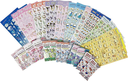 SANRIO Characters Wonderful 12-pc Stationery and Accessory Assorted Set Bundle Fusion Kawaii Exclusive Offer