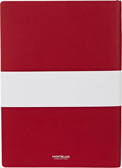 Montblanc Notebook 116518 Fine Stationery #146 Green – Elegant Soft Cover Journal – Lined Notebook with Leather Binding – A5