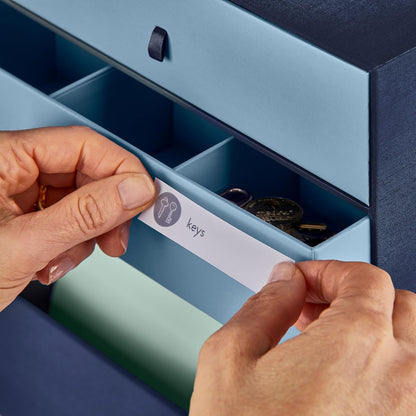 Savor | All-in-One Desk Organizer | Slate Gray – Keep Desk, Office, and Home Organized All-In-One Storage System for Important Files, Documents, Stationery, and Office Supplies